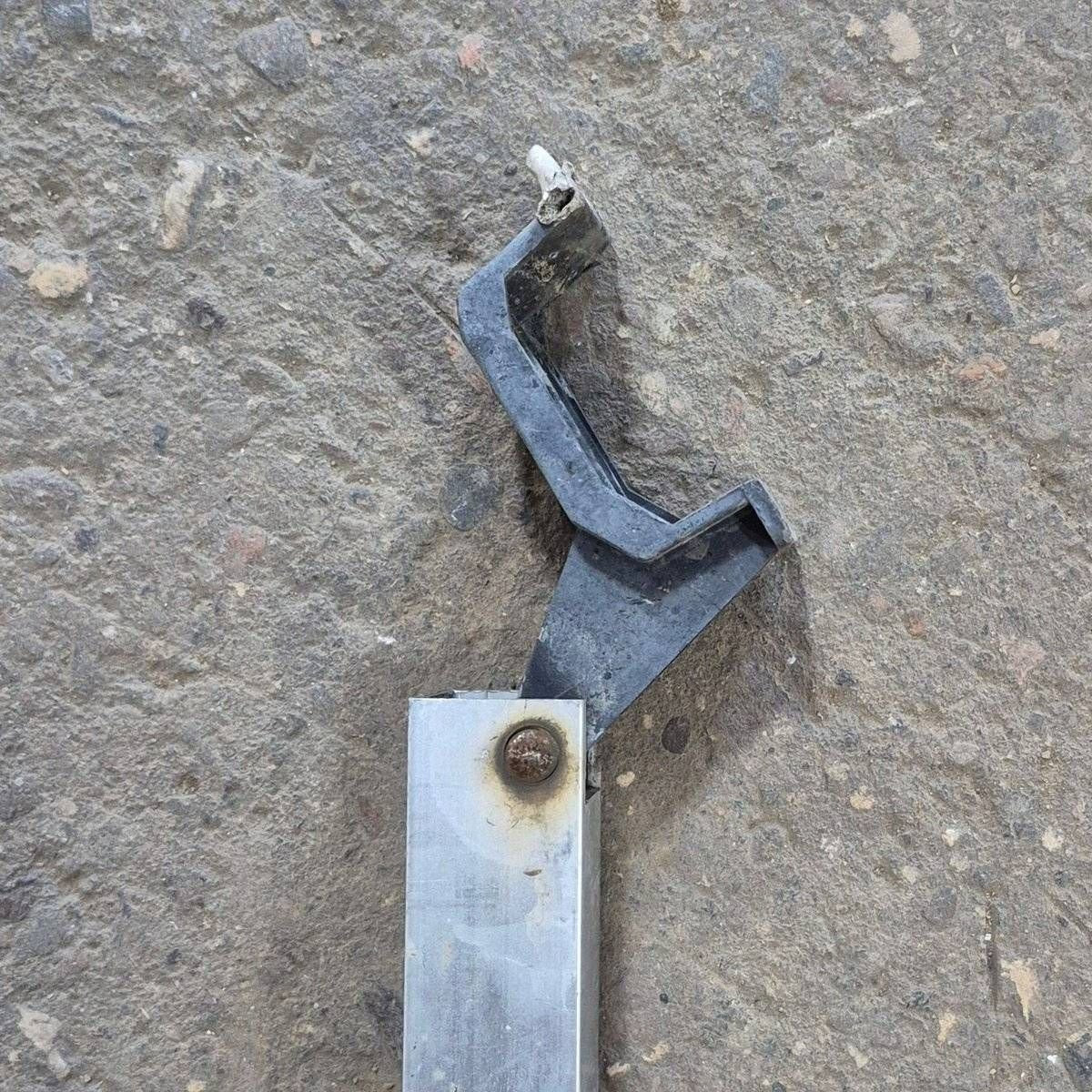 Used Carefree Upper Brace/ Rafter Arm, Silver (Satin), 60