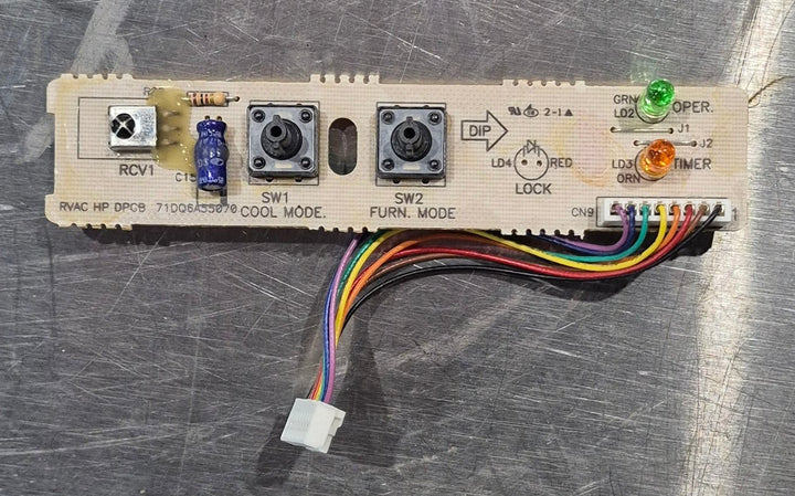 Used Carrier Air - V A/C Ceiling Assembly Control Board - 71DQ6A55070 - Young Farts RV Parts