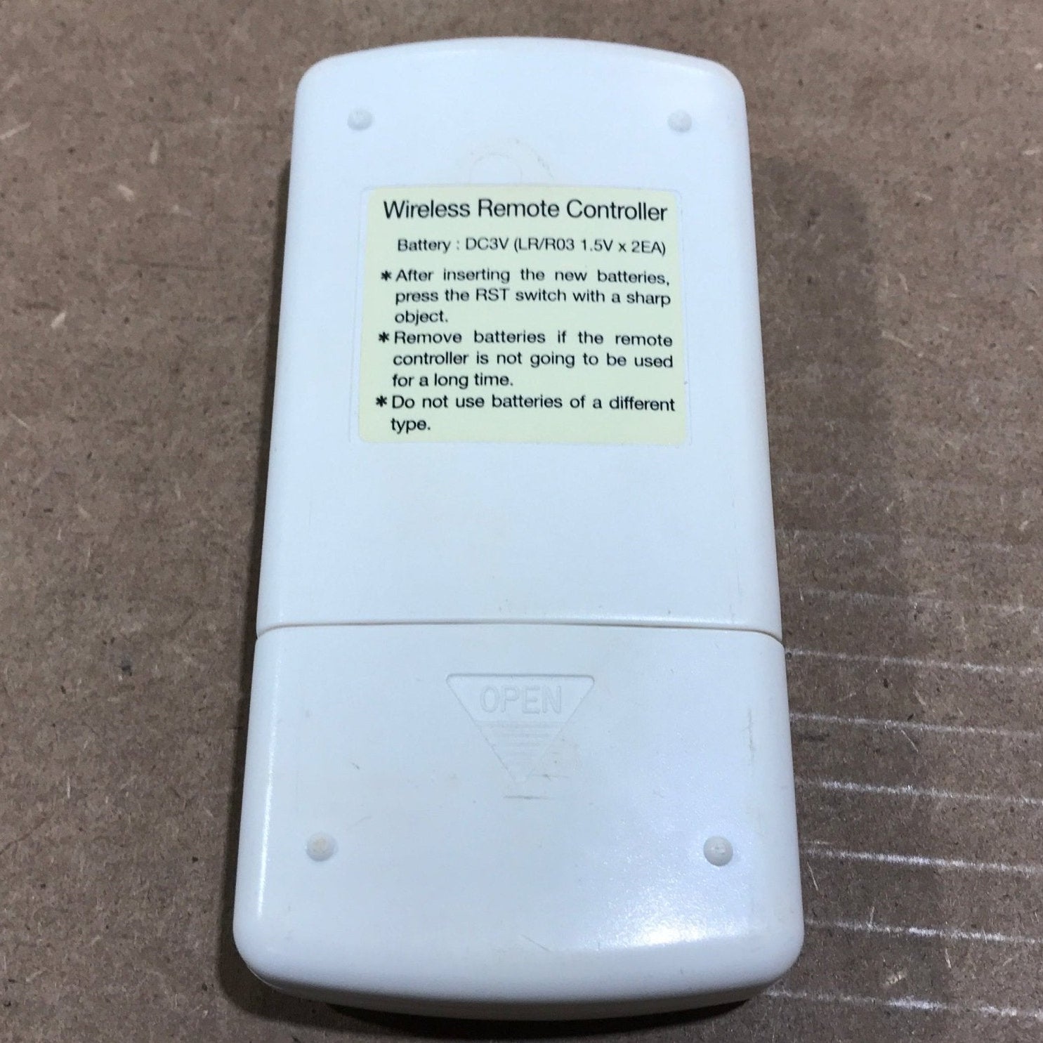 Used Carrier RV Replacement H/P Remote Co 12 - 50085 - 00 - Young Farts RV Parts