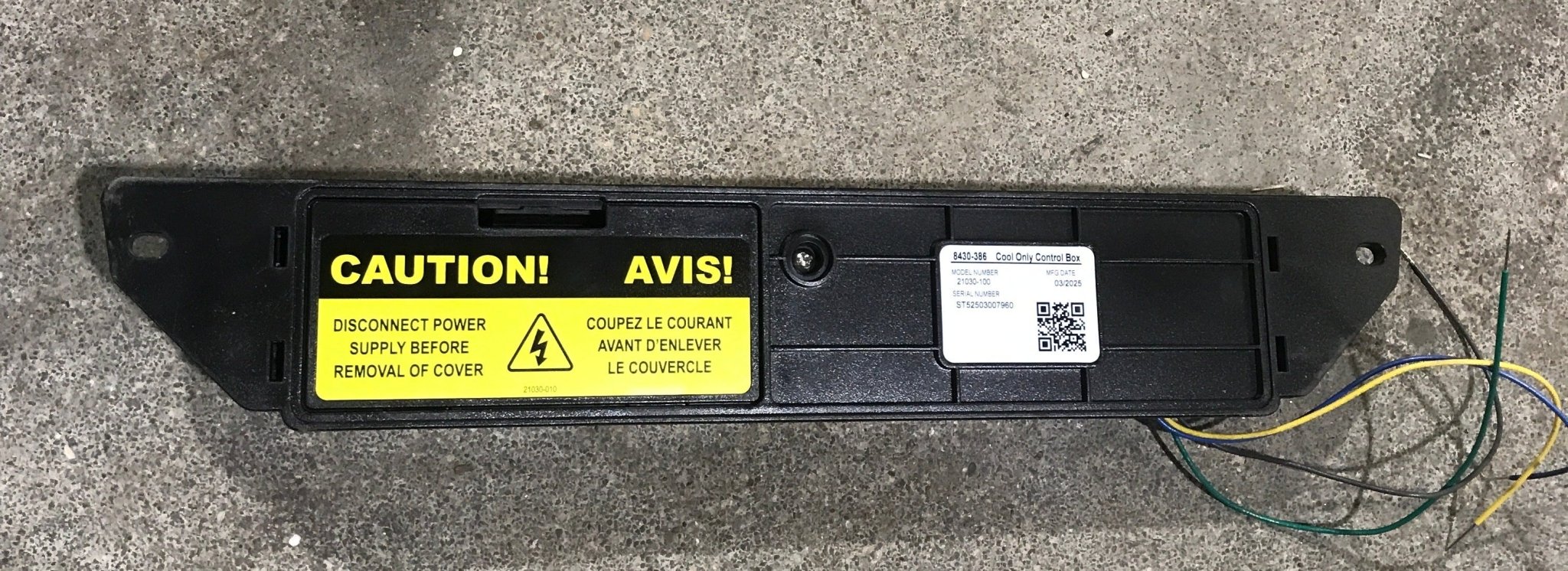 Used Coleman A/C Control Box - 8340 - 3861 - Young Farts RV Parts