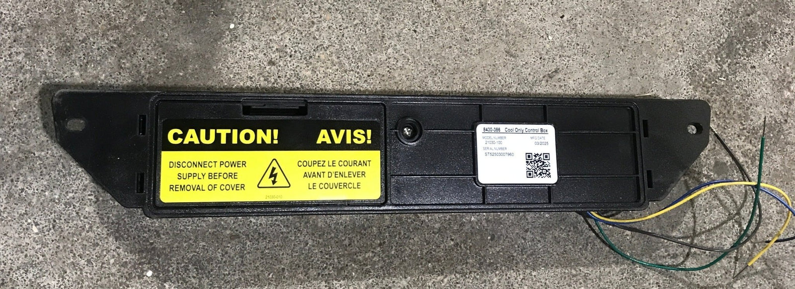 Used Coleman A/C Control Box - 8340 - 3861 - Young Farts RV Parts