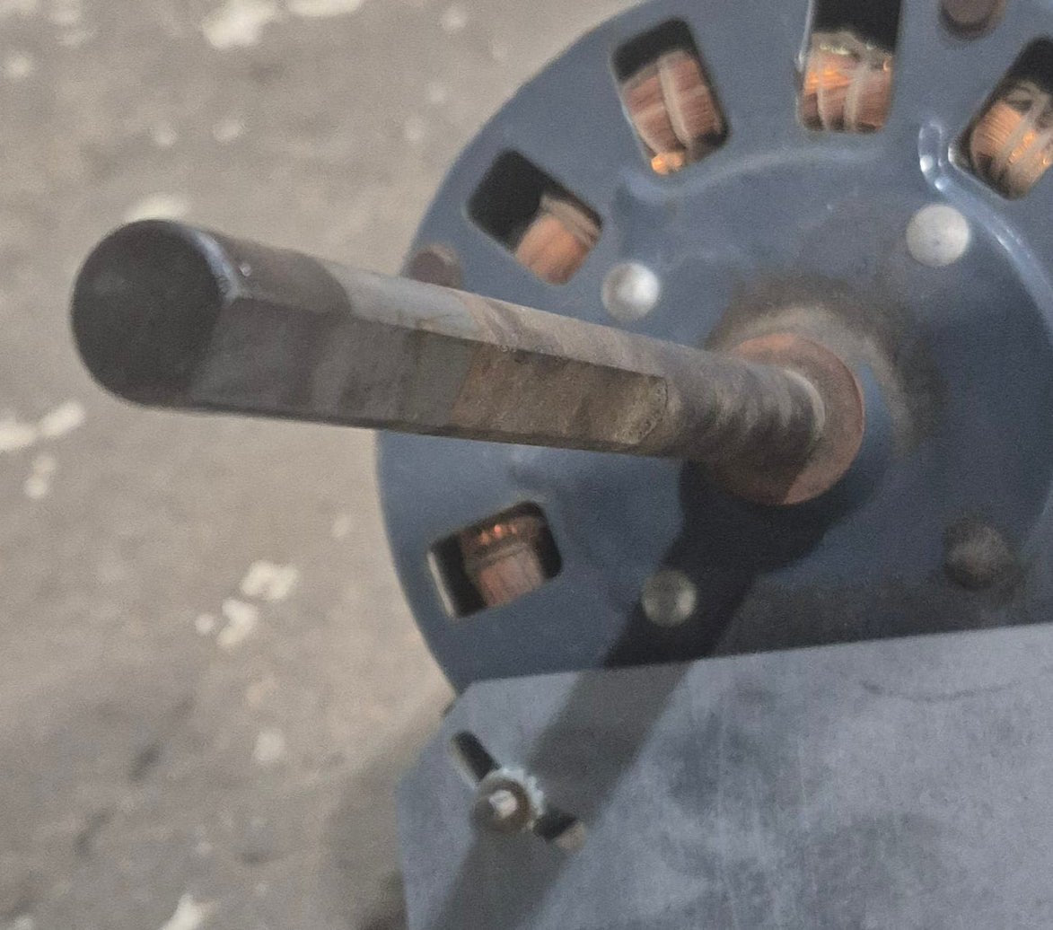 Used Coleman (FASCO) A/C Motor Assembly - 1468A304 - Young Farts RV Parts