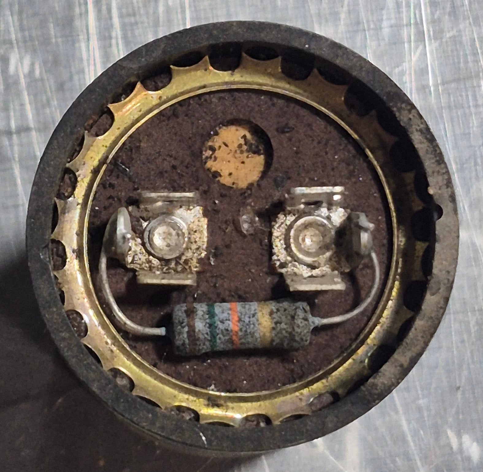 Used Coleman Mach Air Conditioner Capacitor - 1497 - 0891 - Young Farts RV Parts