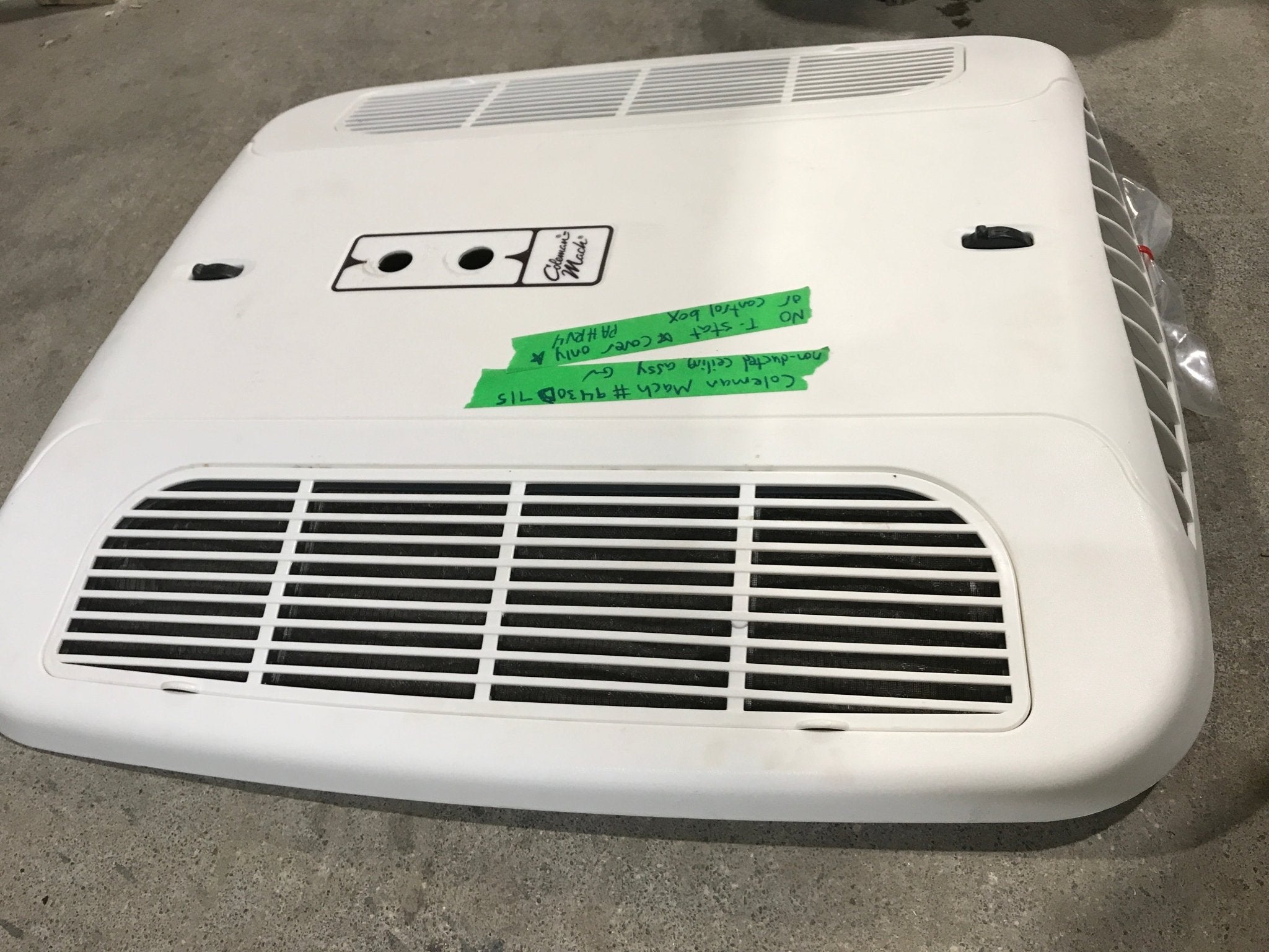 Used Coleman Mach Air Conditioner Ceiling Assembly 9430D715 - Young Farts RV Parts