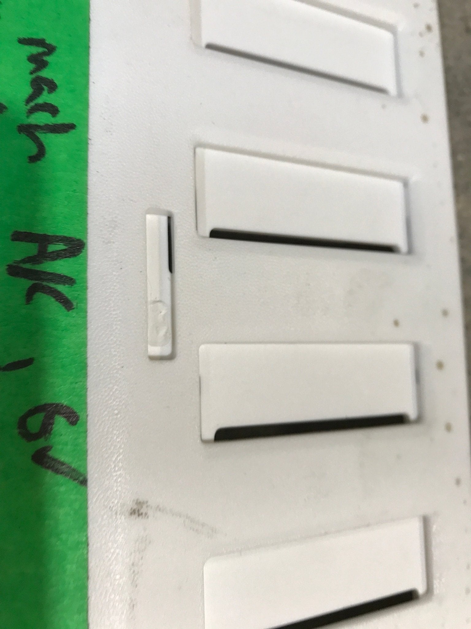 Used Coleman Mach Air Conditioner Inner Grill Cover - Young Farts RV Parts