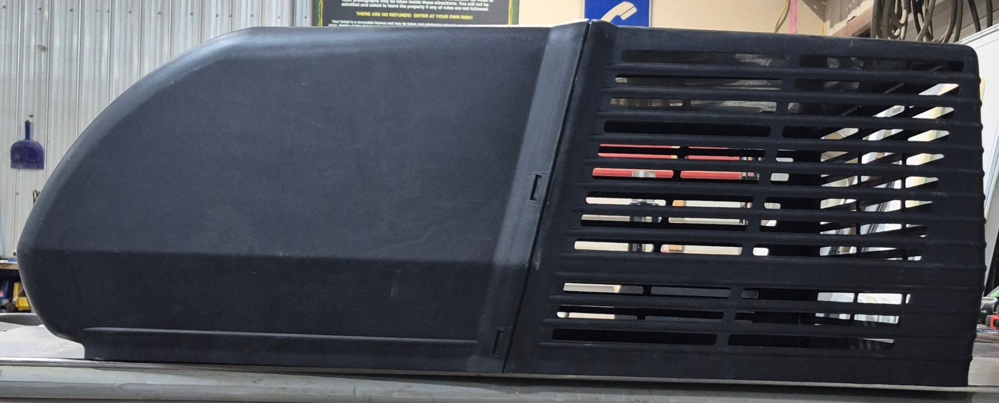 Used Coleman Mach Replacement Shroud Black - 8335A5291 - Young Farts RV Parts