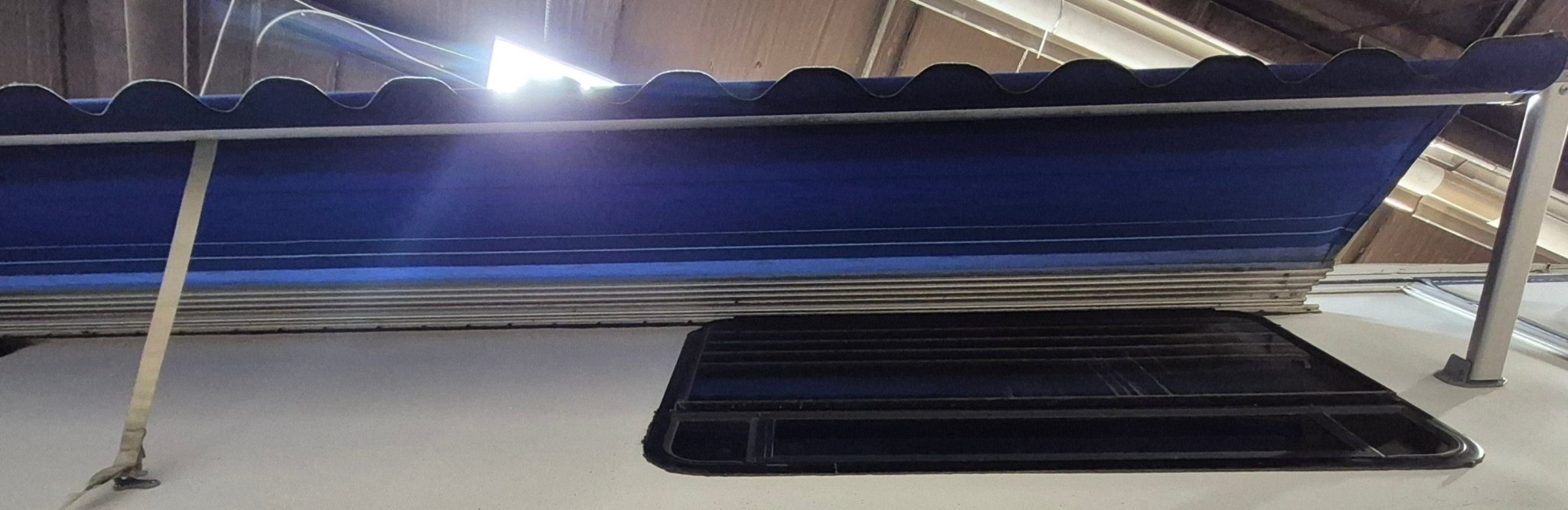 Used Complete A&E Deluxe Plus Window Awning 182" - Young Farts RV Parts