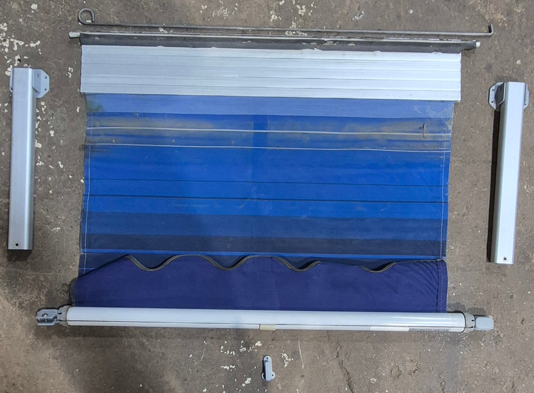 Used Complete A&E Deluxe Plus Window Awning 43" - Young Farts RV Parts