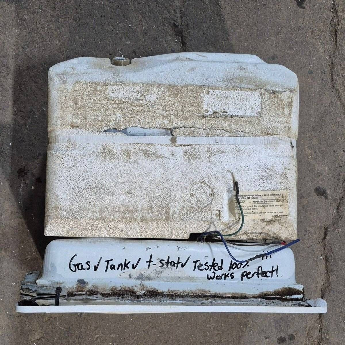 Used Complete Atwood Hot Water Heater, 6 Gal. - G6A - 8E - Young Farts RV Parts
