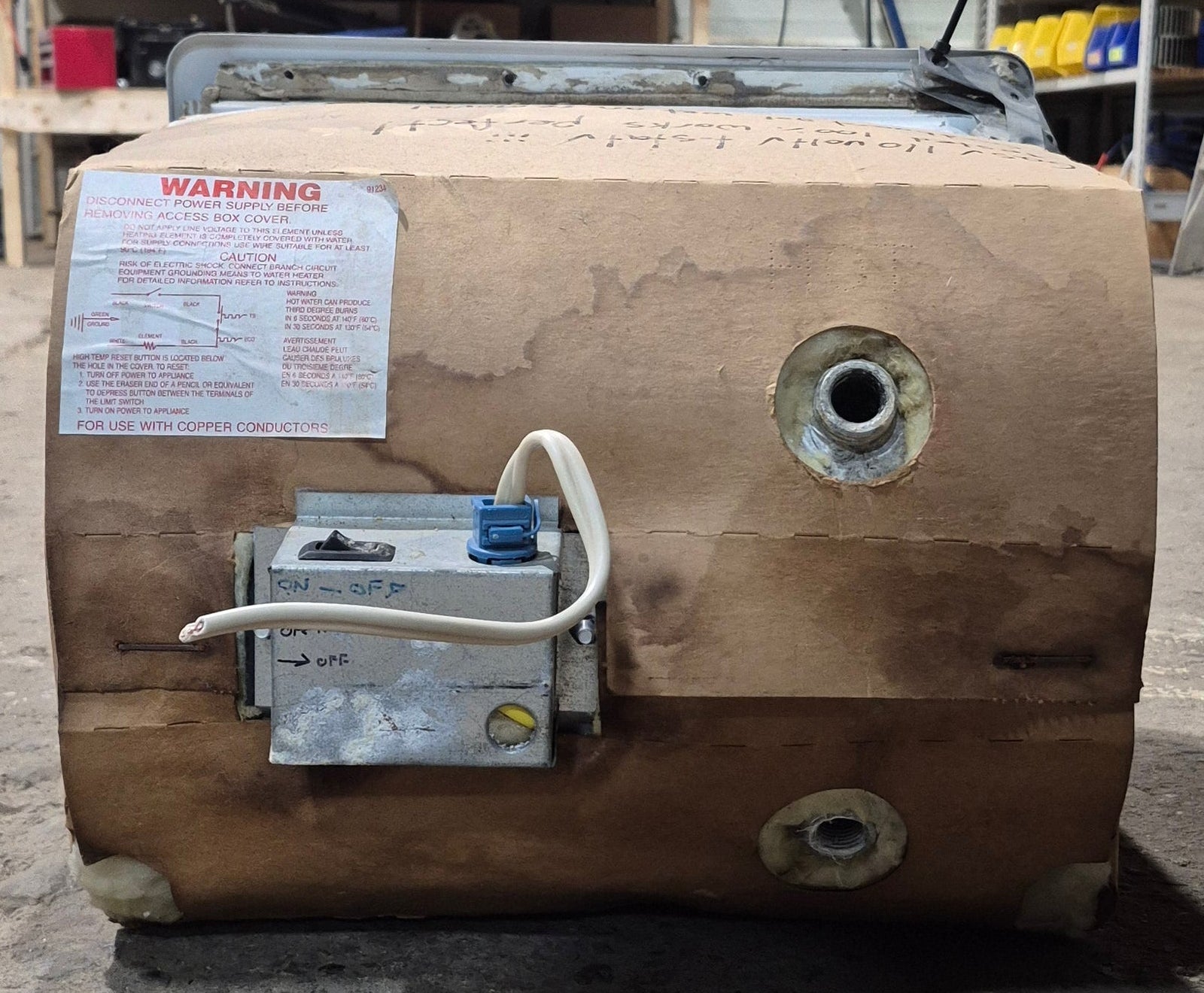 Used Complete Atwood Hot Water Heater, 6 Gal. - GC6AA - 9E - Young Farts RV Parts