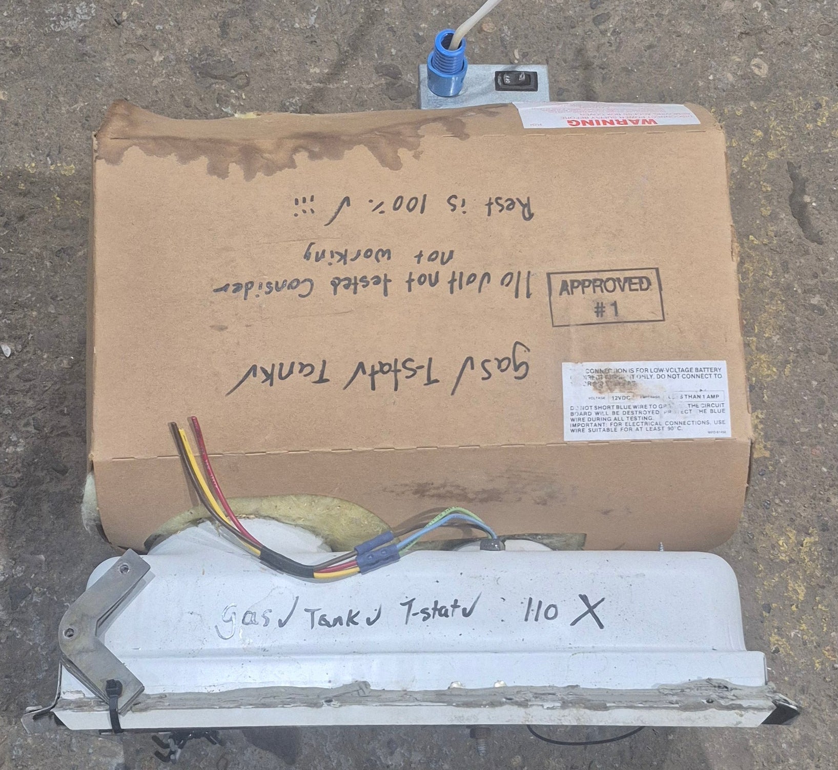 Used Complete Atwood Hot Water Heater, 6 Gal. - GC6AA - 9E - Young Farts RV Parts