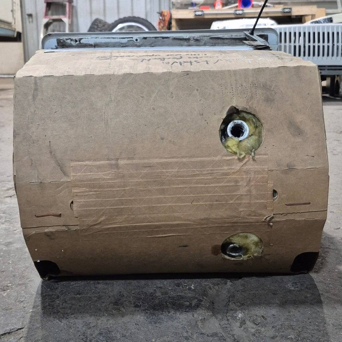 Used Complete Atwood Hot Water Heater - G6A - 8E - 16 X 16 X 12.375 - Young Farts RV Parts