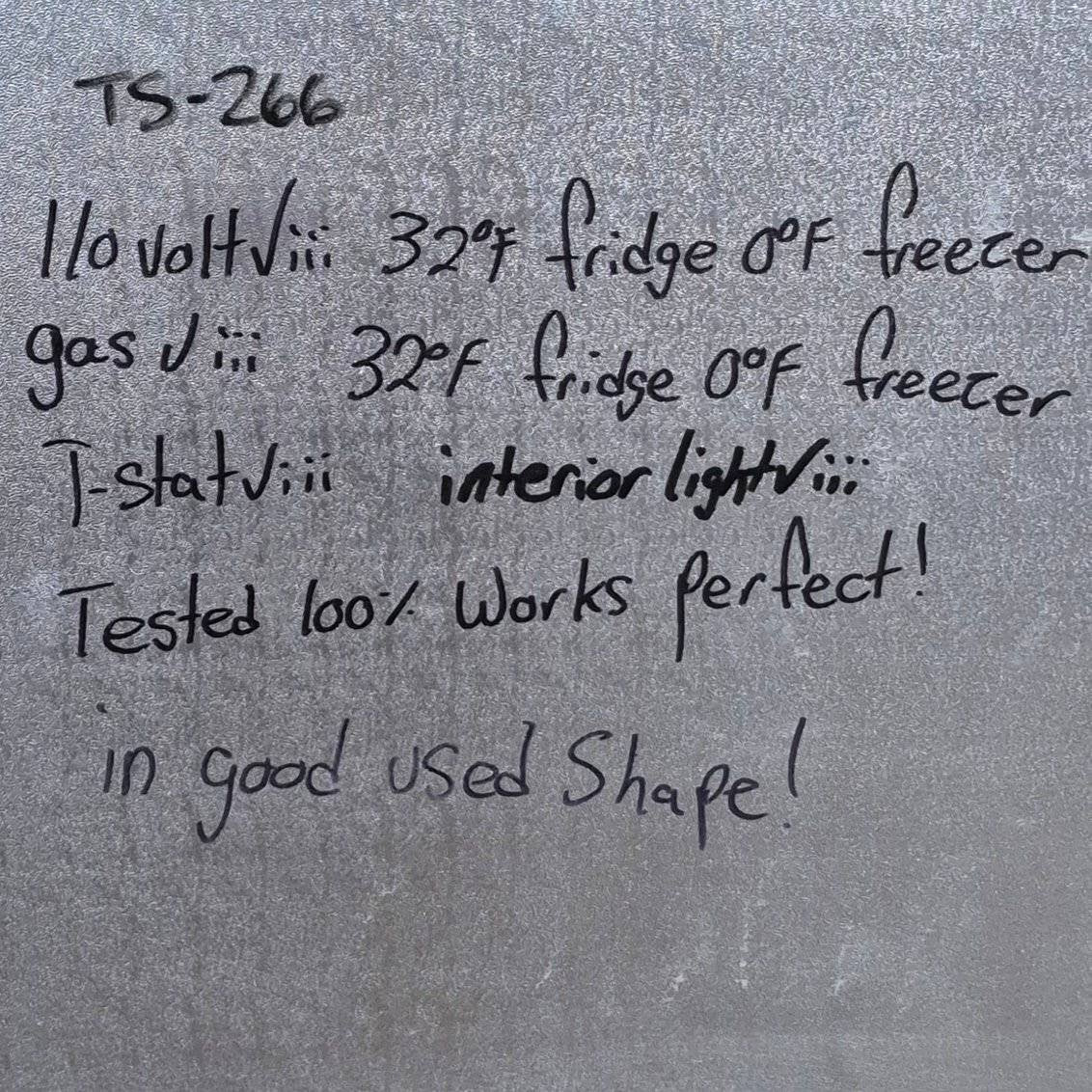 Used Complete Dometic Fridge, 2 - Way - RM2652 - Young Farts RV Parts