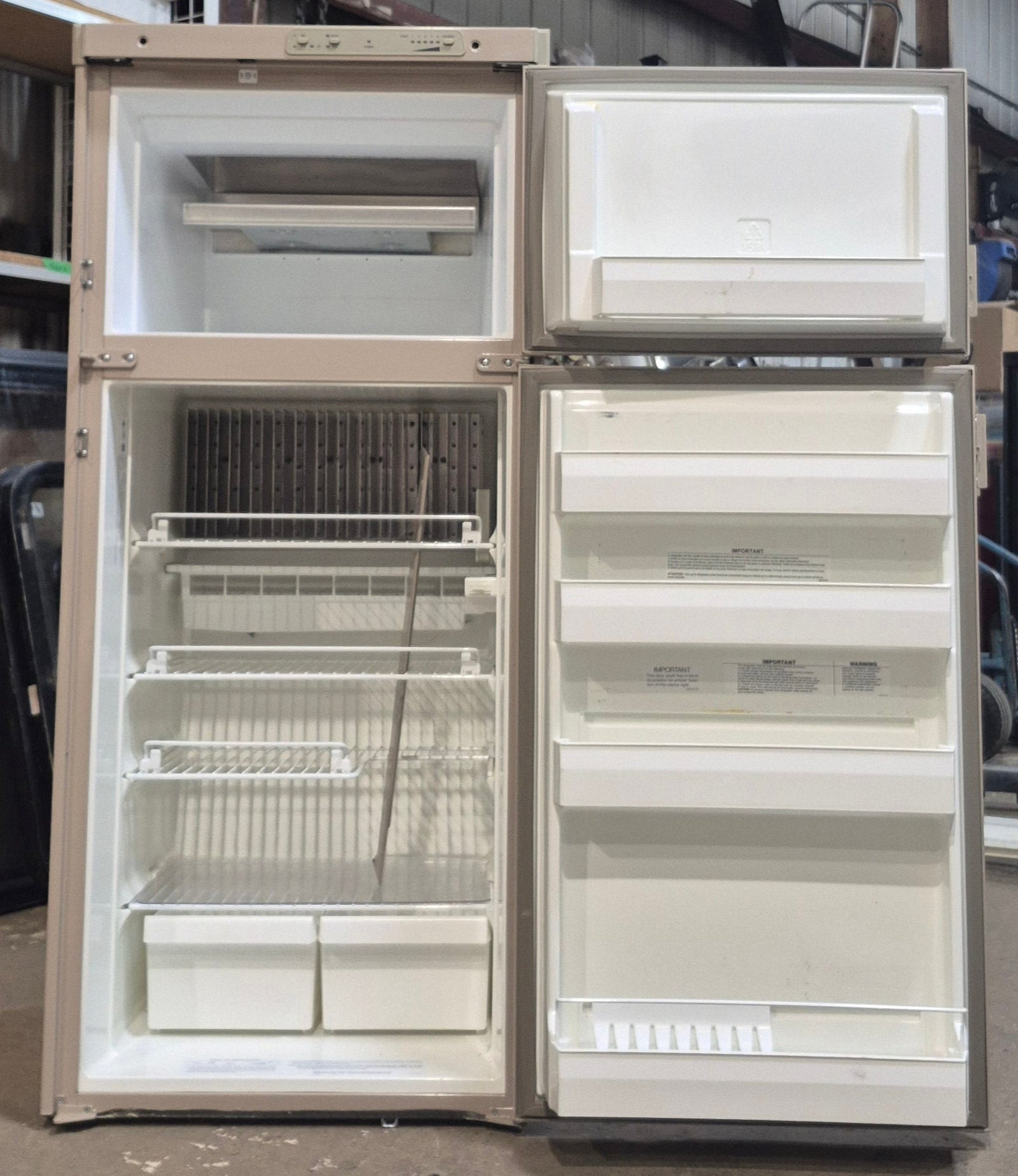 Used Complete Dometic RM2620 Fridge 2 - Way - Young Farts RV Parts