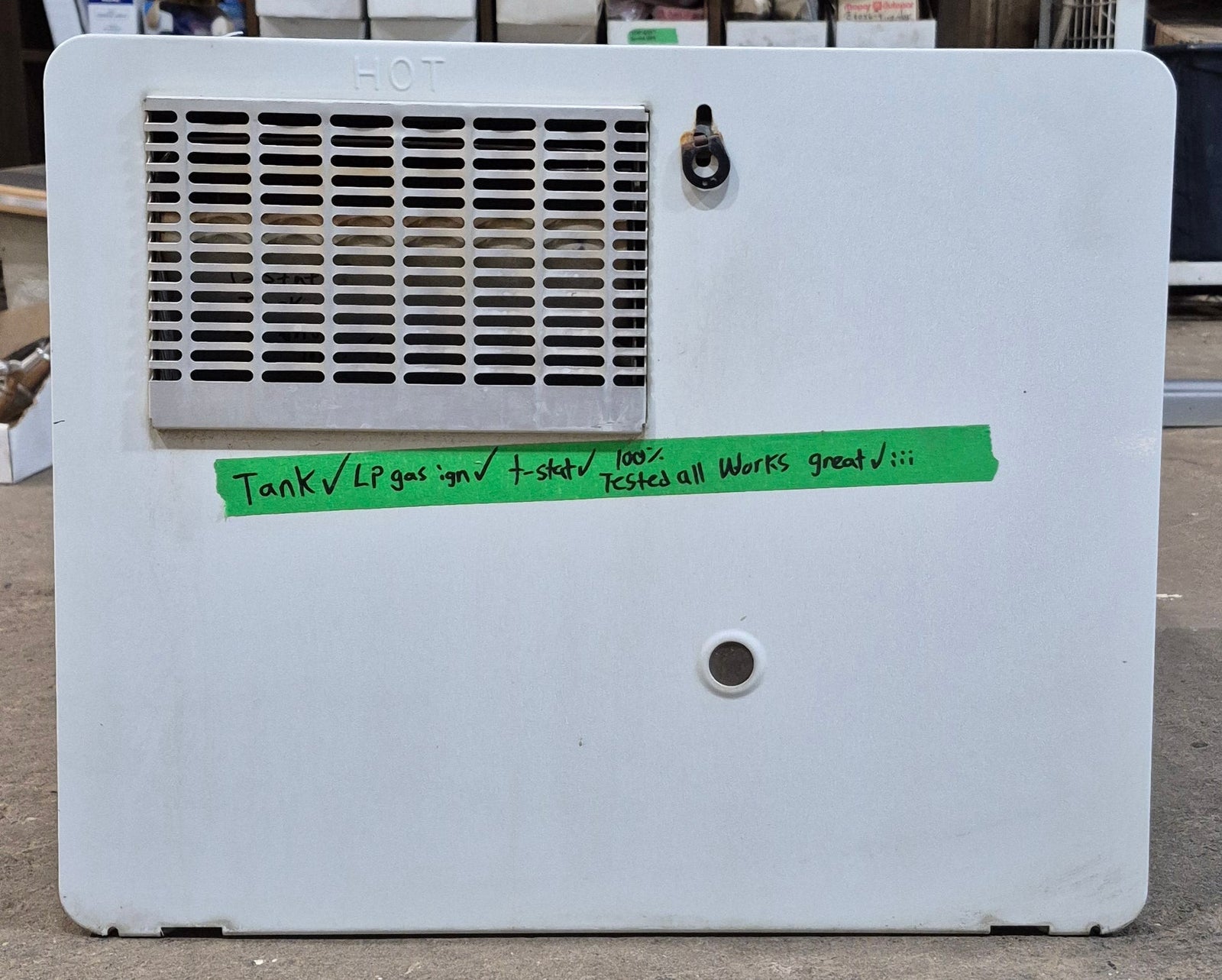 Used Complete G6A - 8E Atwood Hot Water Heater 6 Gal. - Young Farts RV Parts