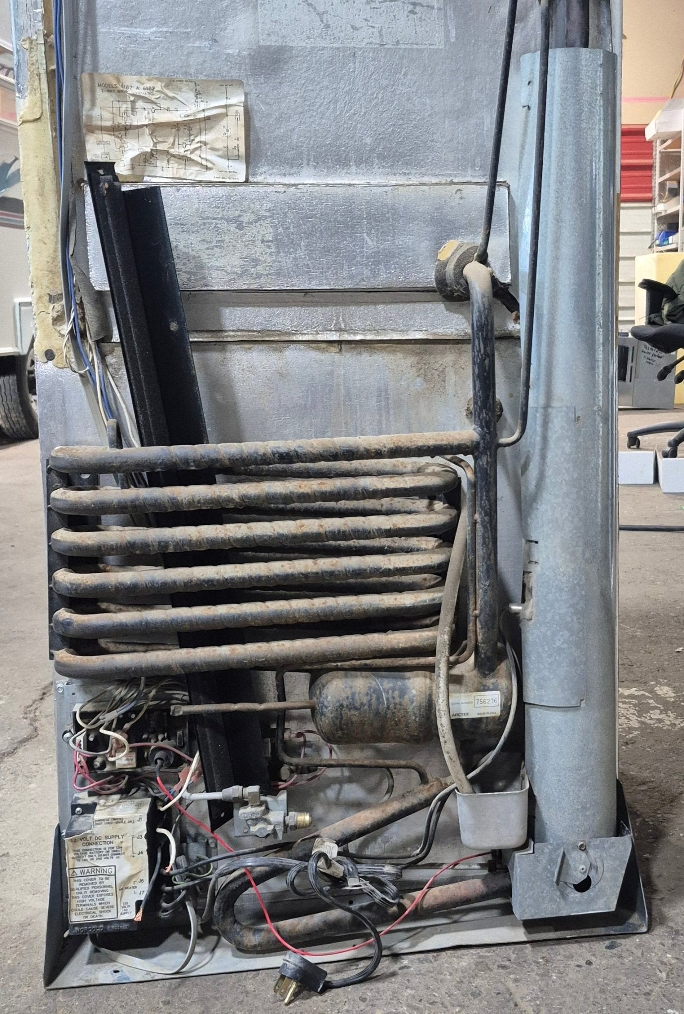 Used Complete Norcold 6162 Fridge 2 - Way - Young Farts RV Parts