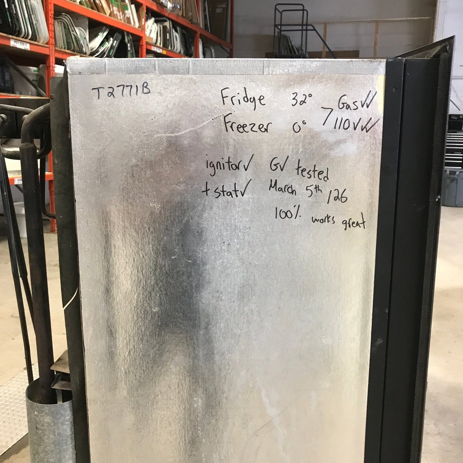 Used Complete Norcold Fridge, 2 - Way - 6162 - Young Farts RV Parts