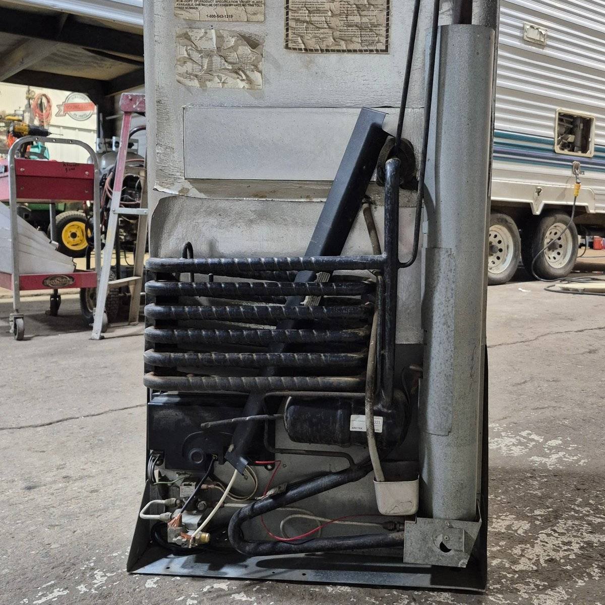 Used Complete Norcold Fridge, 2 - WAY - 9162 - Young Farts RV Parts