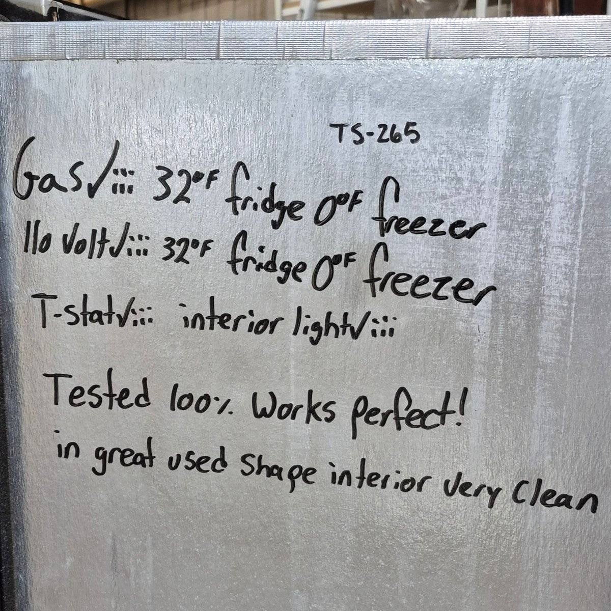 Used Complete Norcold Fridge, 2 - WAY - 9162 - Young Farts RV Parts