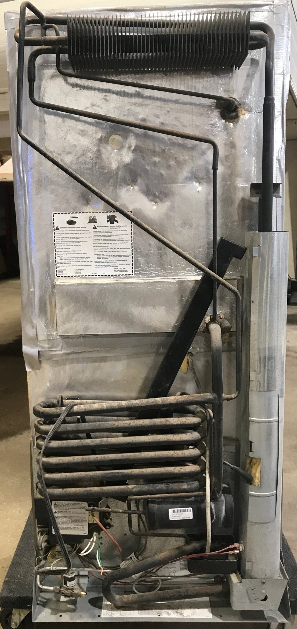 Used Complete Norcold Fridge, 2 - Way - N611L - Young Farts RV Parts