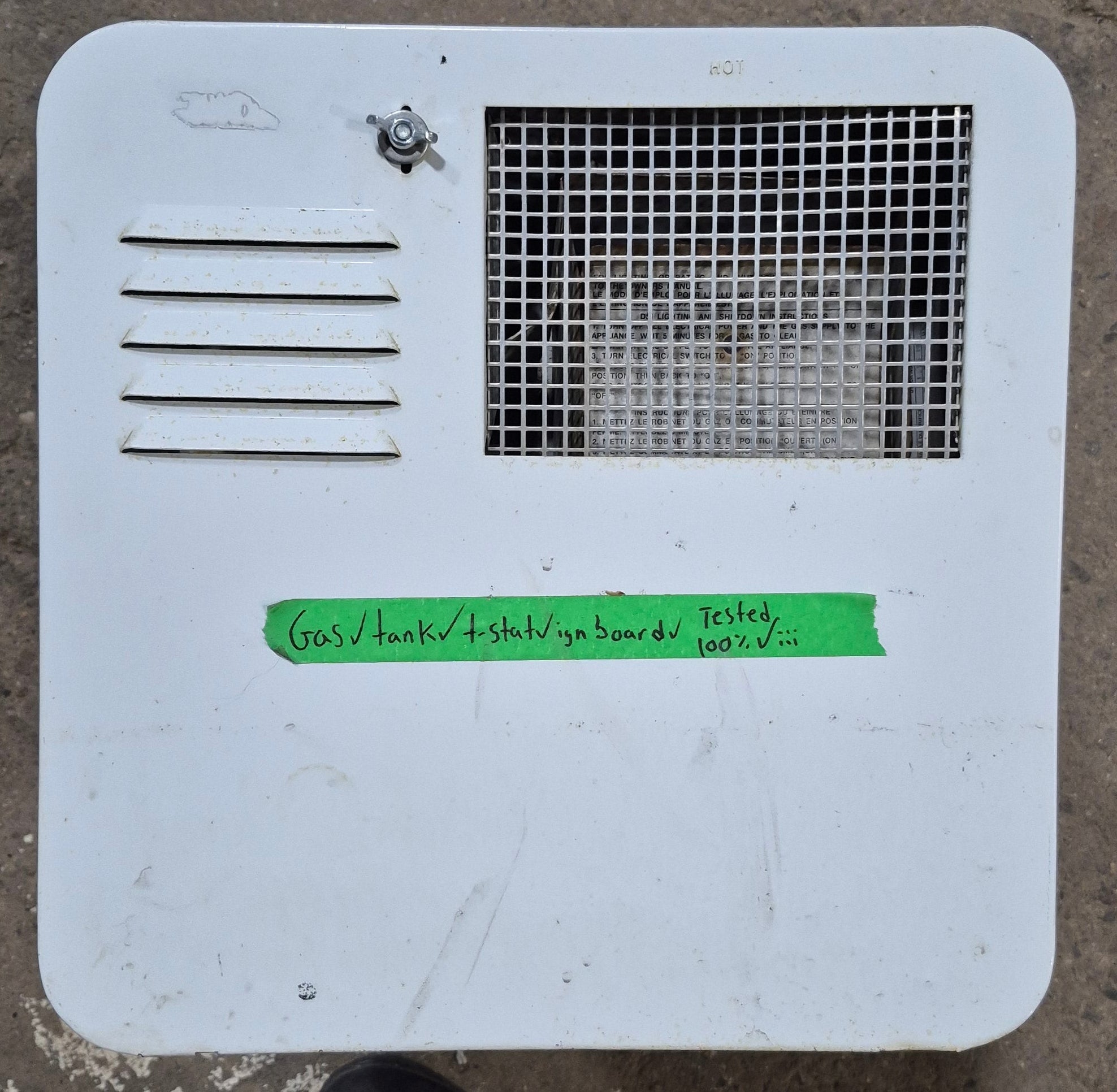 Used Complete Suburban Hot Water Heater, 6 Gal. - SW6D - Young Farts RV Parts