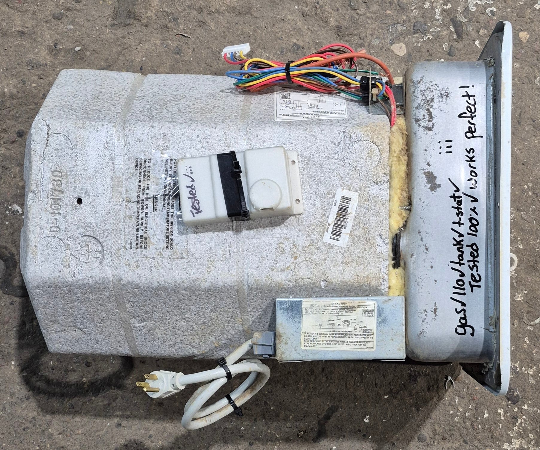 Used Complete Suburban Hot Water Heater, 6 Gal. - SW6DE - Young Farts RV Parts