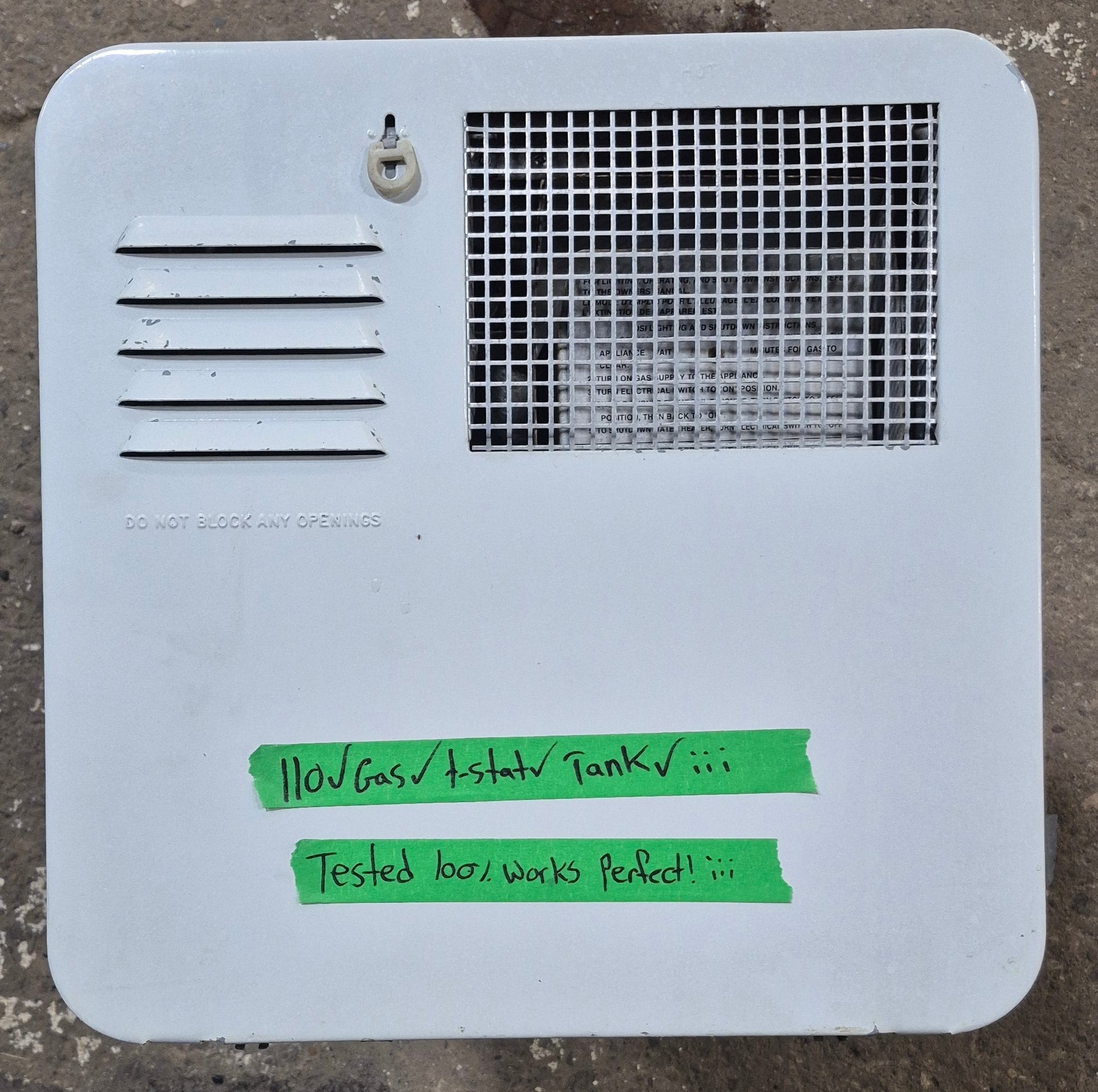 Used Complete Suburban Hot Water Heater, 6 Gal. - SW6DE - Young Farts RV Parts