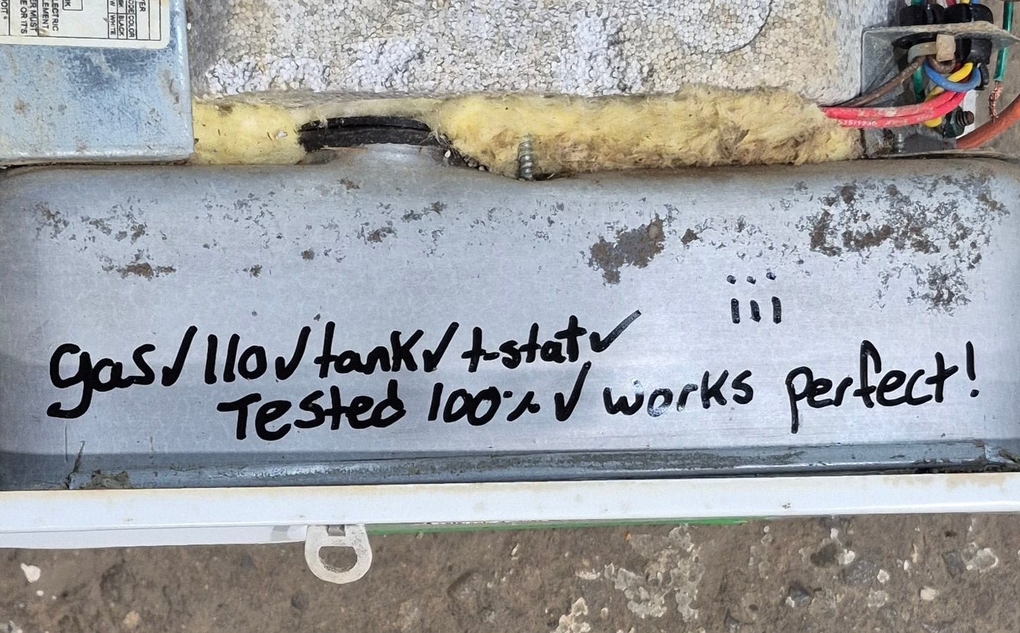 Used Complete Suburban Hot Water Heater, 6 Gal. - SW6DE - Young Farts RV Parts