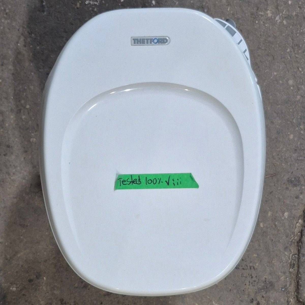 Used Complete Thetford Toilet, High Profile, Hand Flush - AQUA MAGIC IV , 24920 , AMIV - Young Farts RV Parts
