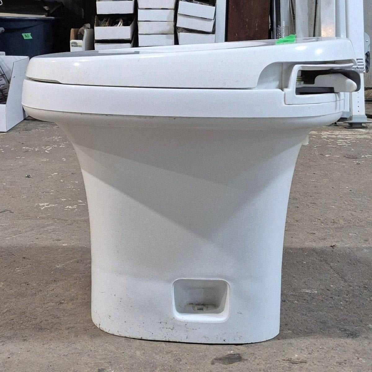 Used Complete Thetford Toilet, High Profile, Hand Flush - AQUA MAGIC IV , 24920 , AMIV - Young Farts RV Parts