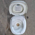 Used Complete Thetford Toilet, High Profile, Hand Flush - AQUA MAGIC IV , 24920 , AMIV - Young Farts RV Parts