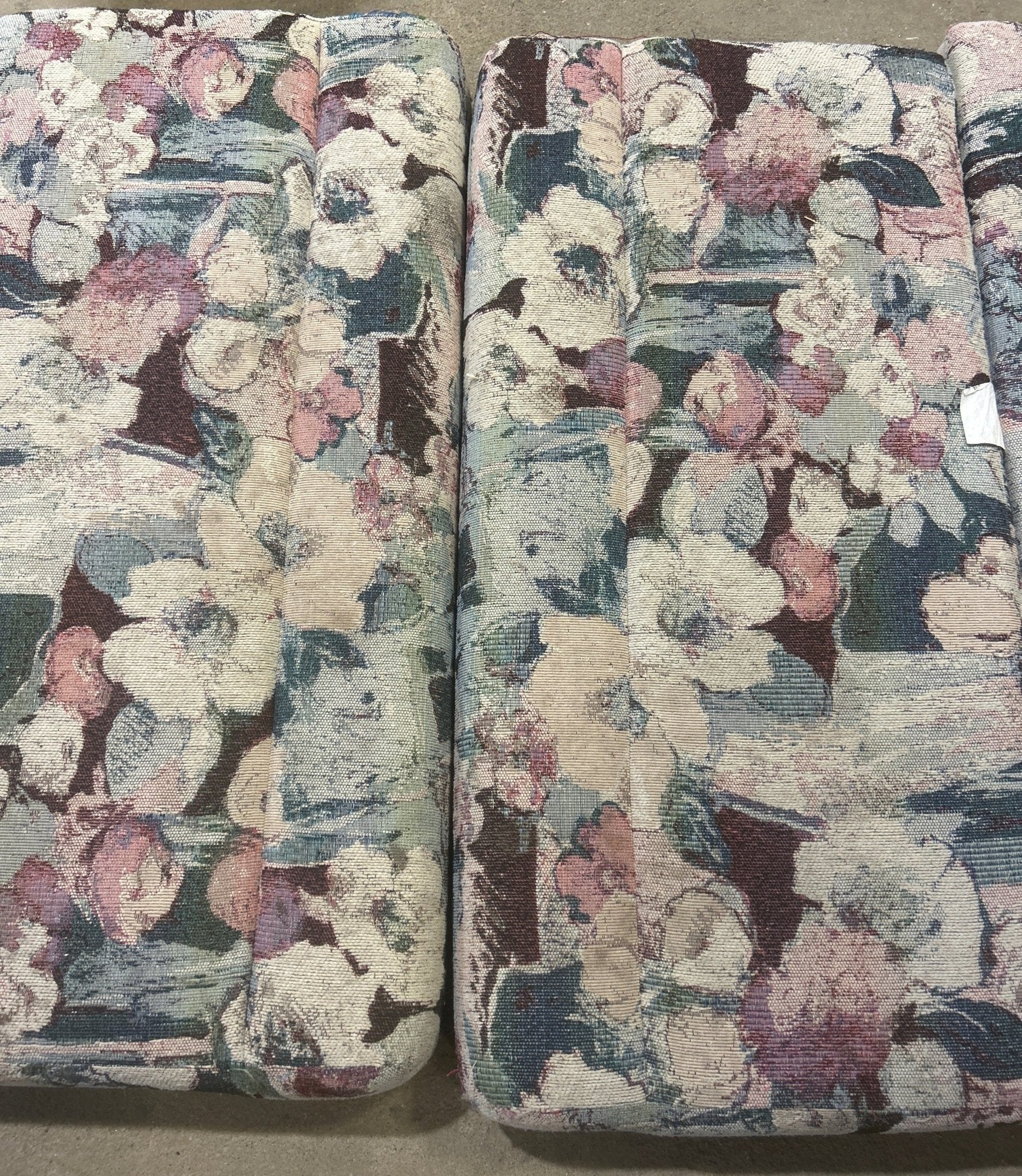 Used Dinette Cushion Set - 4 piece - 2 @ 40" x 19" x 5" D, 2 @ 40" x 17" x 5" D - Young Farts RV Parts