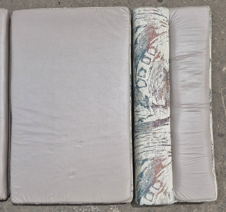 Used Dinette Cushion Set - 4 piece - 2 @ 40" x 24" x 4" D , 2 @ 40" x 13 1/2" x 4" D - Young Farts RV Parts