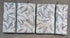 Used Dinette Cushion Set - 4 piece - 2 @ 40" x 24" x 4" D , 2 @ 40" x 13 1/2" x 4" D - Young Farts RV Parts