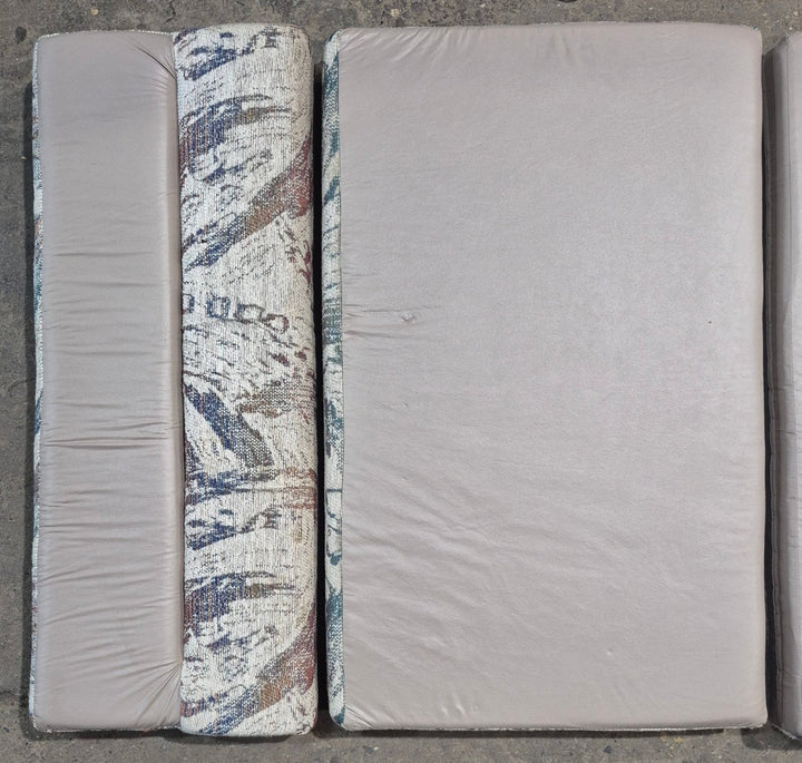 Used Dinette Cushion Set - 4 piece - 2 @ 40" x 24" x 4" D , 2 @ 40" x 13 1/2" x 4" D - Young Farts RV Parts