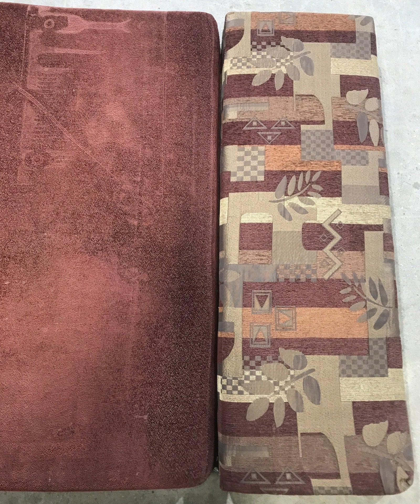 Used Dinette Cushion Set - 4 piece - 2 @ 41 1/2