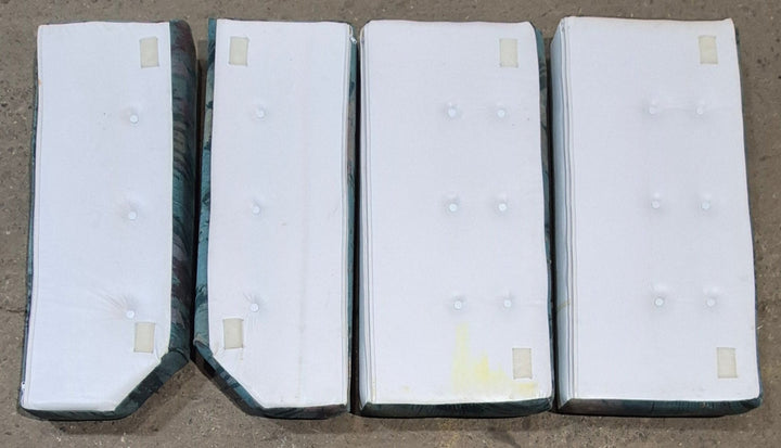 Used Dinette Cushion Set - 4 piece - 2 @ 42" X 15 1/2" X 4" D , 2 @ 41 1/2" X 19" X 4" D - Young Farts RV Parts