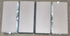 Used Dinette Cushion Set - 4 piece - 4 @ 38 1/2" x 19" x 4" D - Young Farts RV Parts