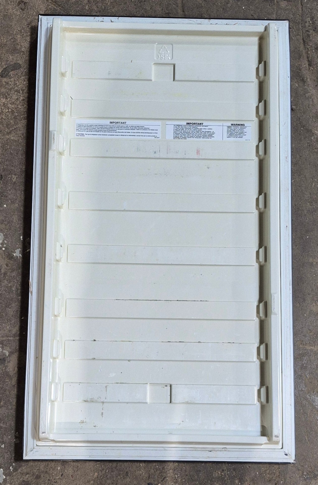 Used Dometic 2932562032 Refrigerator Main Door LH Good Used Shape - Young Farts RV Parts