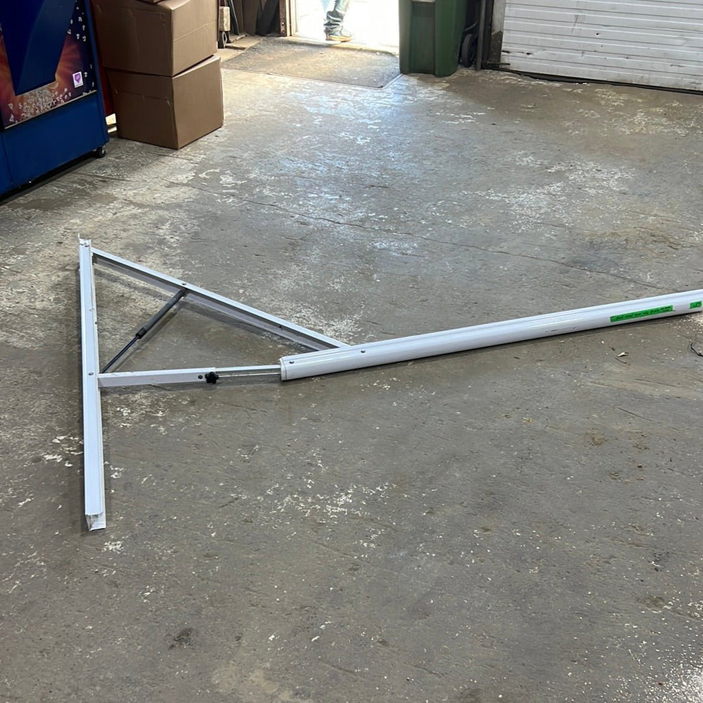 Used Dometic 9100 power awning arm basement model LH 62 1/4" with adjustable pitch arm - Young Farts RV Parts