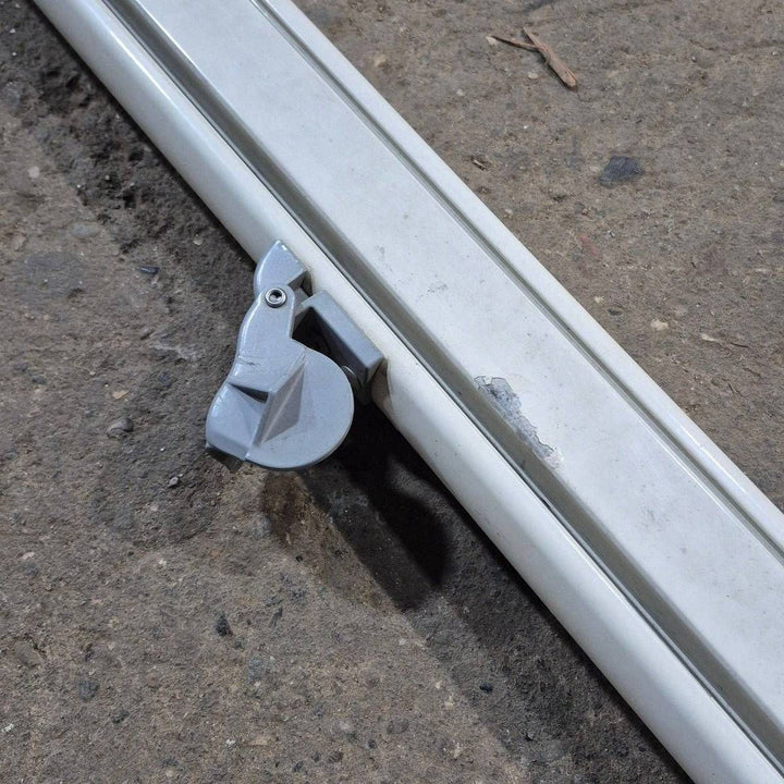 Used Dometic / A&E 8500 Manual Awning Arm, Tall, Colonial White - 8480000.401 - Young Farts RV Parts