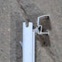 Used Dometic / A&E 8500 Manual Awning Arm, Tall, White - 8480000.401B - Young Farts RV Parts