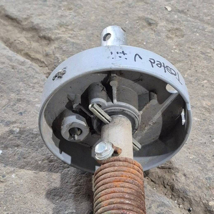 Used Dometic / A&E Awning Spring Torsion Assembly, Left Hand, Grey - 3108709.779 - Young Farts RV Parts