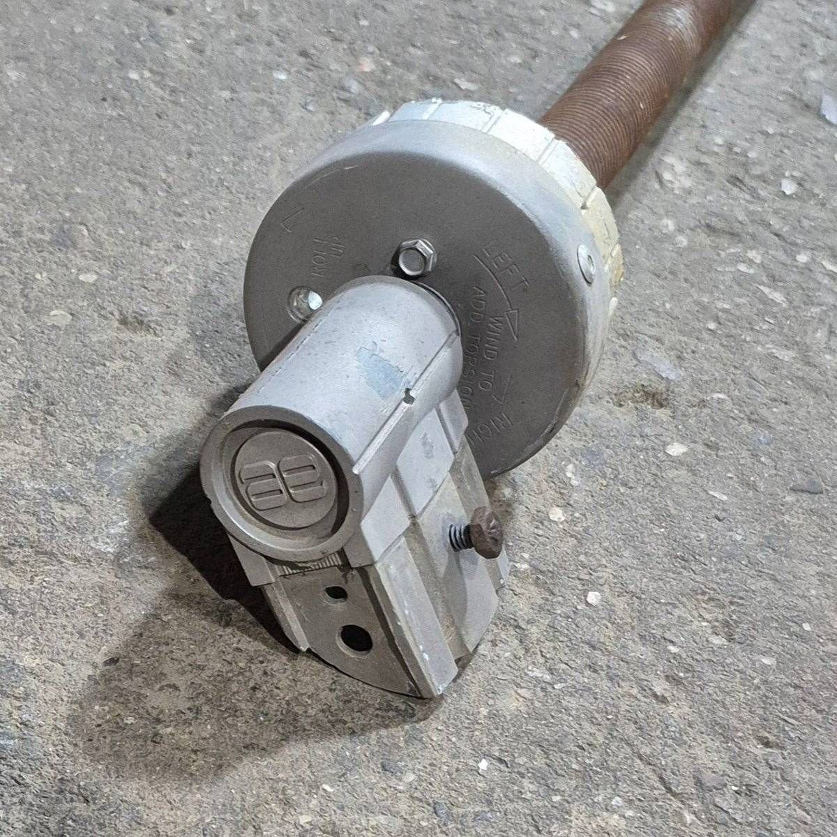 Used Dometic / A&E Awning Spring Torsion Assembly, Left Hand, Silver (Satin) - Two Step , 3307922.017S - Young Farts RV Parts