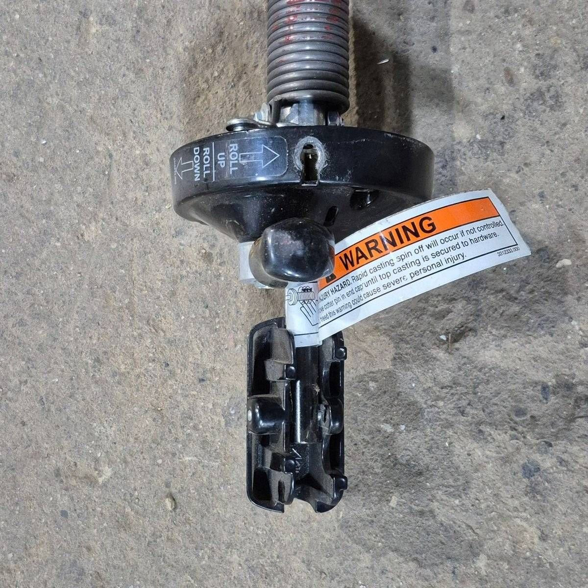 Used Dometic / A&E Awning Spring Torsion Assembly, Right Hand, Black - 3108399.035U - Young Farts RV Parts