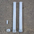 Used Dometic/ A&E Deluxe Plus Window Awning, White Hardware, 3' - 85604HF.0360 - B - Young Farts RV Parts