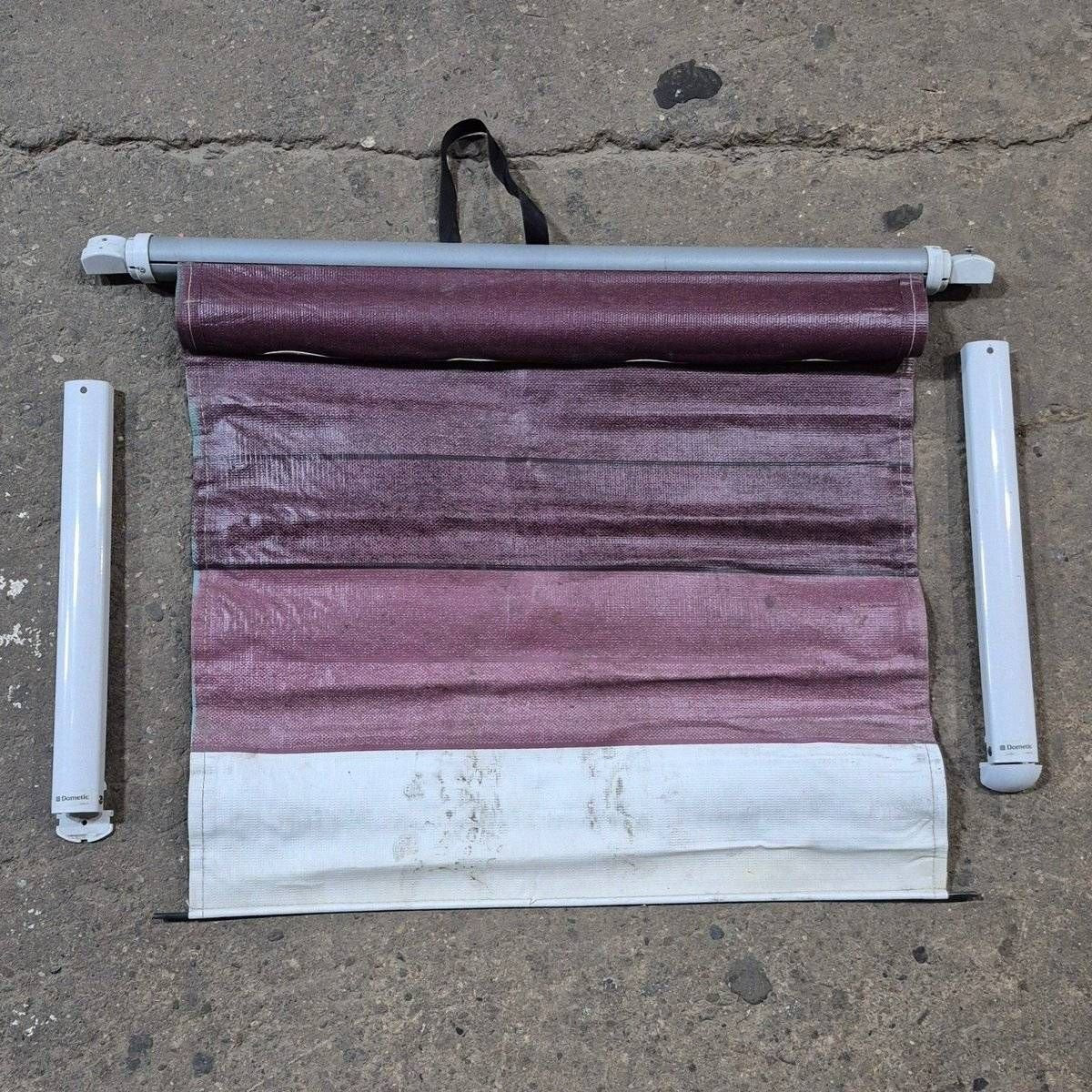 Used Dometic/ A&E Deluxe Plus Window Awning, White Hardware, 3' - 85604HF.0360 - B - Young Farts RV Parts