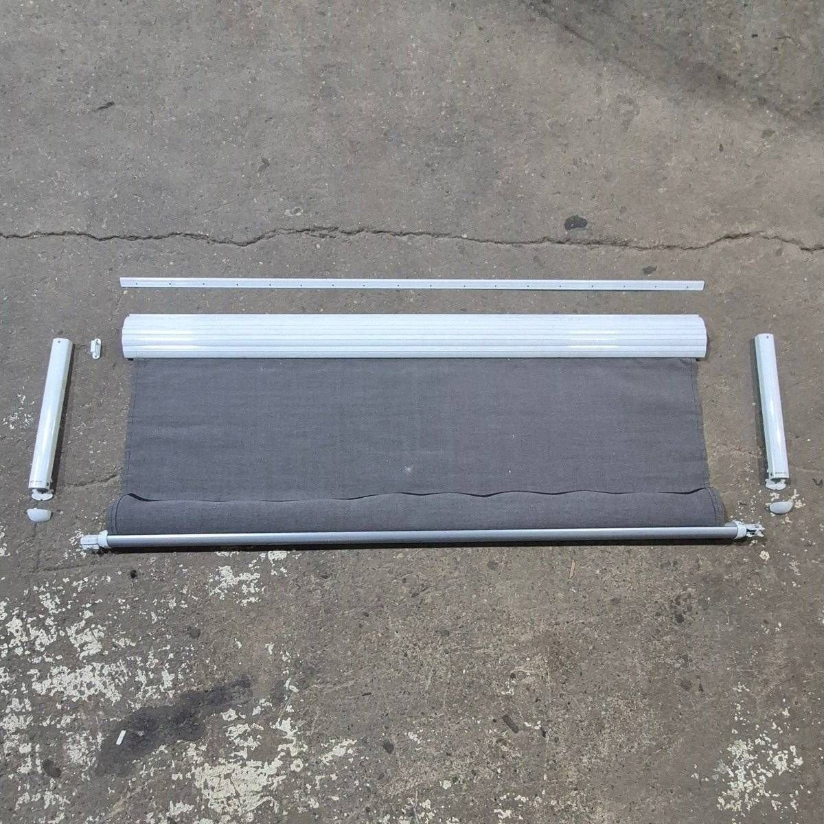 Used Dometic/ A&E Elite Window Awning, White Hardware, 6' - 85062EU.072 - B - Young Farts RV Parts