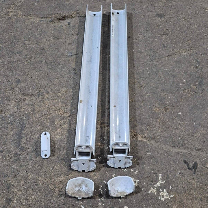 Used Dometic/ A&E Elite Window Awning, White Hardware, 6' - 85062EU.072 - B - Young Farts RV Parts
