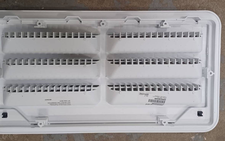 Used Dometic Air Intake Side Refrigerator Vent, Has Frame - 3109492.003 - Young Farts RV Parts